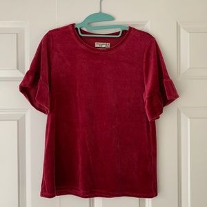 Abercrombie Velvet Top